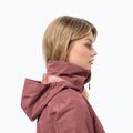 Kurtka przeciwdeszczowa damska Jack Wolfskin Stormy Point 2L red ochre 3
