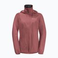 Kurtka przeciwdeszczowa damska Jack Wolfskin Stormy Point 2L red ochre 7