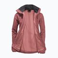 Kurtka przeciwdeszczowa damska Jack Wolfskin Stormy Point 2L red ochre 9