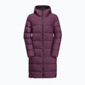 Płaszcz puchowy damski Jack Wolfskin Frozen Palace berry jam 6