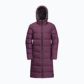 Płaszcz puchowy damski Jack Wolfskin Frozen Palace berry jam 7
