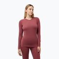Longsleeve termoaktywny damski Jack Wolfskin Infinite Warm red ochre