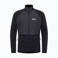 Bluza polarowa męska Jack Wolfskin Dormer black 5