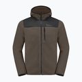 Bluza polarowa męska Jack Wolfskin Kammweg Pile Fz cold coffee