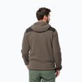 Bluza polarowa męska Jack Wolfskin Kammweg Pile Fz cold coffee 2