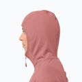 Bluza polarowa damska Jack Wolfskin Kolbenberg Hooded Fz mineral red 3