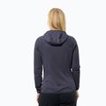 Bluza polarowa damska Jack Wolfskin Kolbenberg Hooded Fz graphite 2
