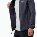 Bluza polarowa damska Jack Wolfskin Kolbenberg Hooded Fz graphite 6