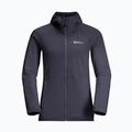 Bluza polarowa damska Jack Wolfskin Kolbenberg Hooded Fz graphite 7