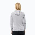 Bluza polarowa damska Jack Wolfskin Kolbenberg Hooded Fz cool grey 2
