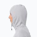 Bluza polarowa damska Jack Wolfskin Kolbenberg Hooded Fz cool grey 3