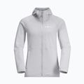 Bluza polarowa damska Jack Wolfskin Kolbenberg Hooded Fz cool grey 7