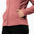 Bluza polarowa damska Jack Wolfskin Taunus Fz mineral red 3