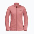 Bluza polarowa damska Jack Wolfskin Taunus Fz mineral red 4