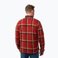 Bluza polarowa męska Jack Wolfskin Felslicht Check intense rust 2