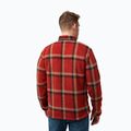 Bluza polarowa męska Jack Wolfskin Felslicht Check intense rust 2