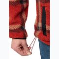 Bluza polarowa męska Jack Wolfskin Felslicht Check intense rust 3