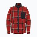 Bluza polarowa męska Jack Wolfskin Felslicht Check intense rust 6