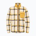 Bluza polarowa męska Jack Wolfskin Felslicht Check panna cotta 6