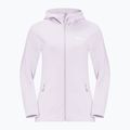 Bluza damska Jack Wolfskin Baiselberg Hooded FZ pale lavendar 7