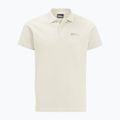 Koszulka polo męska Jack Wolfskin Essential cotton white 9