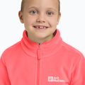 Bluza polarowa dziecięca Jack Wolfskin Taunus sunset coral 16