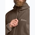 Bluza trekkingowa męska Jack Wolfskin Prelight Trail Hoody cold coffee 5