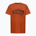 Koszulka męska Jack Wolfskin Jack Wolfskin Brand T burnt orange 5