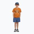 Koszulka dziecięca Jack Wolfskin Graphic Cotton T print soft amber 2