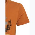 Koszulka dziecięca Jack Wolfskin Graphic Cotton T print soft amber 9