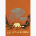 Koszulka dziecięca Jack Wolfskin Graphic Cotton T print soft amber 11