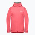 Kurtka przeciwdeszczowa damska Jack Wolfskin Trailtime 2L sunset coral 8