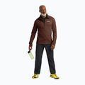 Bluza trekkingowa męska Jack Wolfskin Peak District Full Ziphot choc 2