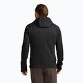 Bluza trekkingowa męska Jack Wolfskin Peak District Hooded Full Zip black 3