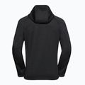Bluza trekkingowa męska Jack Wolfskin Peak District Hooded Full Zip black 8
