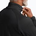 Bluza trekkingowa męska Jack Wolfskin Peak District Full Zip black 5