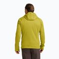 Bluza trekkingowa męska Jack Wolfskin Peak District Hooded Full Zip chartreuse 3