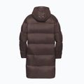 Płaszcz puchowy damski Jack Wolfskin Icy Hill Coat Rds peat 8