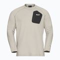 Longsleeve męski Jack Wolfskin Prelight Trail Crew pale sand 5