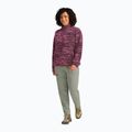 Bluza trekkingowa damska Jack Wolfskin Big Sky Half Zip raisin 2