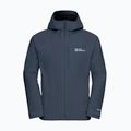 Kurtka przeciwdeszczowa męska Jack Wolfskin Tempest 2l midnight sky 8