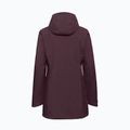 Kurtka przeciwdeszczowa damska Jack Wolfskin Heidelstein Ins amaranth 8