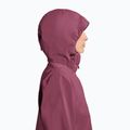 Kurtka przeciwdeszczowa damska Jack Wolfskin Trailtime 2L raisin 4