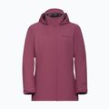 Kurtka przeciwdeszczowa damska Jack Wolfskin Trailtime 2L raisin 8
