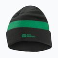 Czapka zimowa dziecięca Jack Wolfskin Stripy Knit slate green/mystic