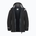 Kurtka 3w1 dziecięca Jack Wolfskin Iceland 3IN1 black 4