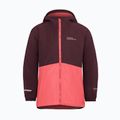 Kurtka 3w1 dziecięca Jack Wolfskin Iceland 3IN1 sunset coral