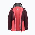 Kurtka 3w1 dziecięca Jack Wolfskin Iceland 3IN1 sunset coral 4
