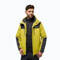 Kurtka 3w1 męska Jack Wolfskin Jasper 3In1 chartreuse 4