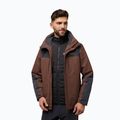 Kurtka 3w1 męska Jack Wolfskin Jasper 3In1 hot choc 4